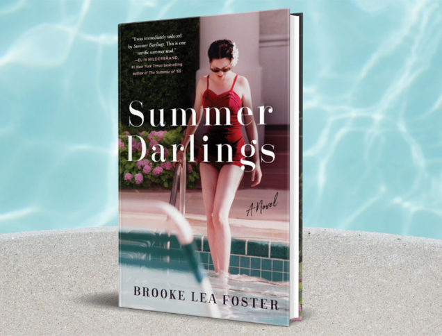 Book Cover By Swimming Pool