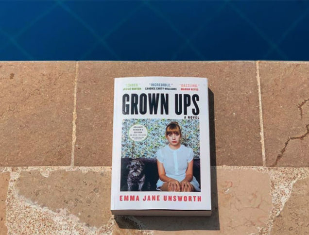 Grown Ups book by the pool