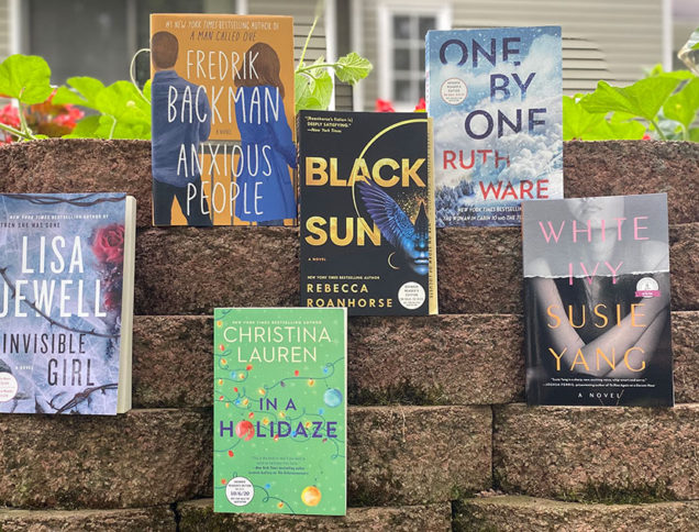 Six most anticipated fall books on a brick wall