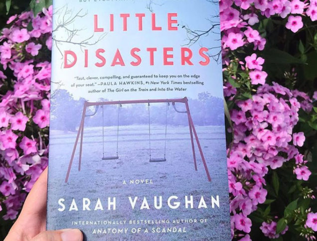 Little Disasters book with flowers